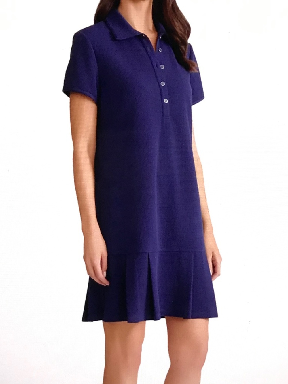 JONES NEW YORK Pleated Collared Shirt Dress Karolina Women’s Size XL X-Large